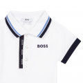 Short sleeved polo shirt BOSS for BOY