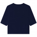 Langarm-T-Shirt aus Baumwolle BOSS Für JUNGE