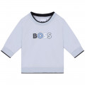 Cotton sweatshirt BOSS for BOY