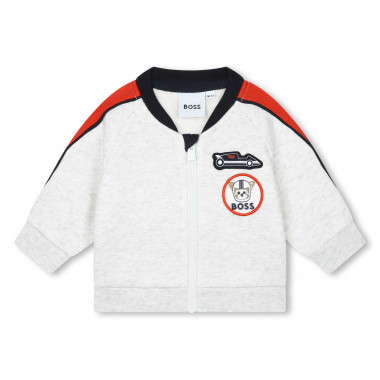 Zip-up tracksuit top BOSS for BOY
