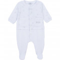 Pyjama en coton avec imprimé BOSS pour UNISEXE