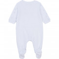 Pyjama en coton avec imprimé BOSS pour UNISEXE