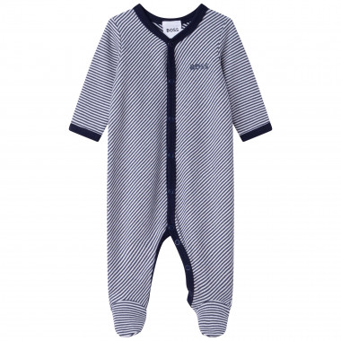 Pyjama imprimé à rayures BOSS pour GARCON