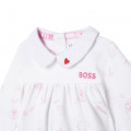Peter Pan collar motif pyjamas BOSS for GIRL