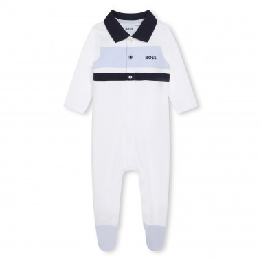 Cotton Polo Pajama BOSS for BOY