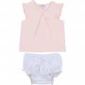 T-shirt and bloomers set BOSS for GIRL