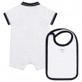 Playsuit and bib set BOSS for BOY