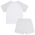 T-shirt and shorts matching set BOSS for BOY