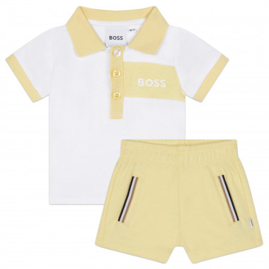 Set polo + shorts BOSS Per RAGAZZO