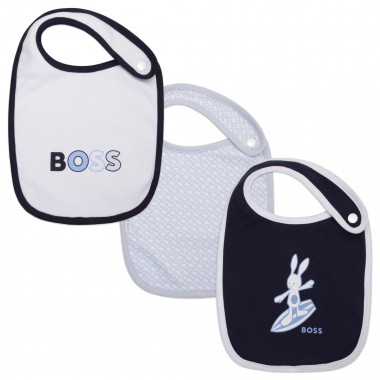 Set of 3 printed bibs  for 