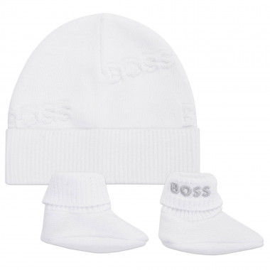 Hat and slippers set BOSS for UNISEX