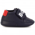 Supple leather bootees BOSS for BOY