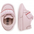 Chaussons souples en cuir BOSS pour FILLE