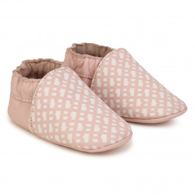 Supple leather slippers BOSS for GIRL