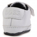 Hook-and-loop stitch booties BOSS for BOY