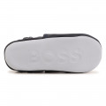Chaussons souples en cuir d'agneau BOSS pour GARCON