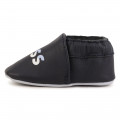 Chaussons souples en cuir d'agneau BOSS pour GARCON
