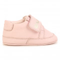 Hook-and-loop stitch booties BOSS for GIRL