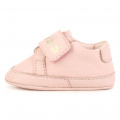 Hook-and-loop stitch booties BOSS for GIRL