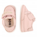 Hook-and-loop stitch booties BOSS for GIRL