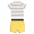 Ensemble polo + bermuda BOSS pour GARCON
