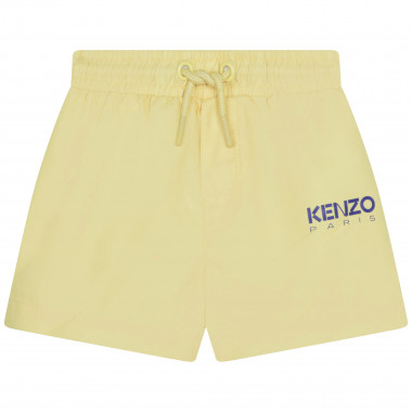 Swim shorts with logo KENZO KIDS for BOY