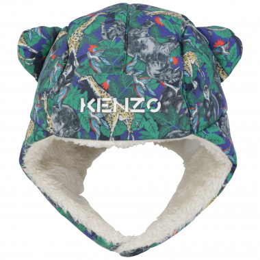 Lined chapka with ears KENZO KIDS for UNISEX