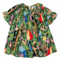 Tropical print dress KENZO KIDS for GIRL
