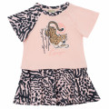 Animal-print dress KENZO KIDS for GIRL