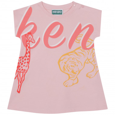 VESTIDO MANGAS COMPRIDAS KENZO KIDS para RAPARIGA