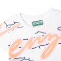 VESTIDO MANGAS COMPRIDAS KENZO KIDS para RAPARIGA