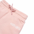 Short en coton avec poche KENZO KIDS pour FILLE