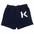 Shorts in cotone con tasche KENZO KIDS Per RAGAZZO