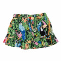 Printed shorts with frills KENZO KIDS for GIRL