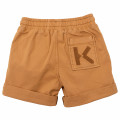 Shorts with pocket and embroidery KENZO KIDS for BOY