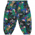Printed cotton trousers KENZO KIDS for GIRL