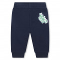 Pantalon de jogging en coton KENZO KIDS pour GARCON