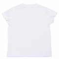 T-shirt in cotone bio con logo KENZO KIDS Per RAGAZZO