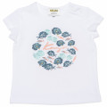 T-shirt in cotone con stampa KENZO KIDS Per BAMBINA