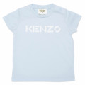 T-shirt uni avec logo KENZO KIDS pour GARCON