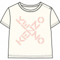 T-shirt in cotone bio KENZO KIDS Per BAMBINA