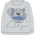 Heathered fleece sweatshirt KENZO KIDS for BOY