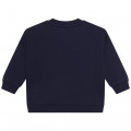 Geborduurde fleece sweater KENZO KIDS Voor