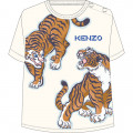 T-shirt in cotone bio KENZO KIDS Per RAGAZZO