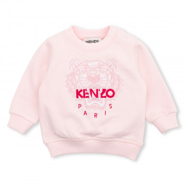 Sweat-shirt en coton molleton KENZO KIDS pour FILLE