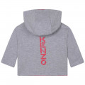 Reversible zipped sweatshirt KENZO KIDS for GIRL