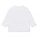 Press-stud cotton T-shirt KENZO KIDS for BOY