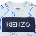 Sweat-shirt imprimé molletonné KENZO KIDS pour GARCON