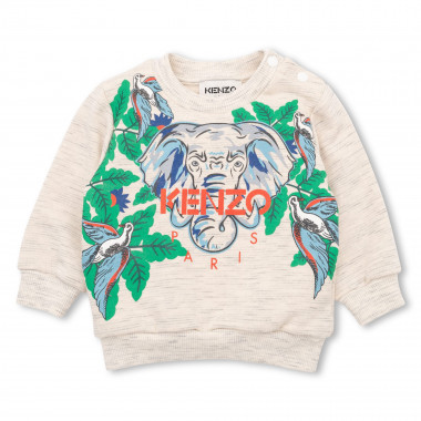 Cotton-fleece sweatshirt KENZO KIDS for BOY