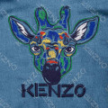 Embroidered denim jacket KENZO KIDS for BOY